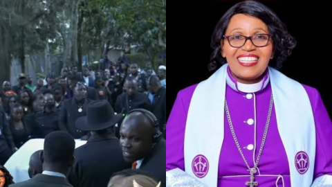 Emotional farewell as Lady Archbishop Pauline Nyatuka is laid to rest