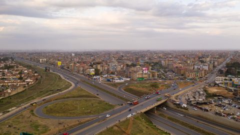 Outer ring road in Nairobi. PHOTO/@KURAroads/X