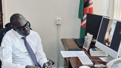 PS Sing’Oei holds virtual meeting with Idris Elba to advance Africa’s creative economy