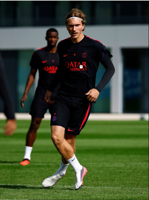 PSG players in trainig ahead of their Champions League assignments on Wednesday, September 9, 2026. PHOTO/https://www.facebook.com/PSG/photos