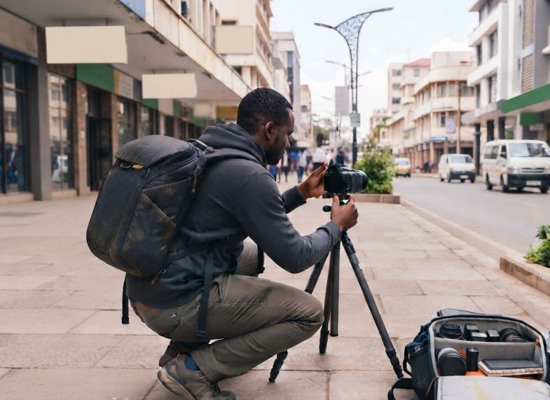 How to start a street photography business in Nairobi
