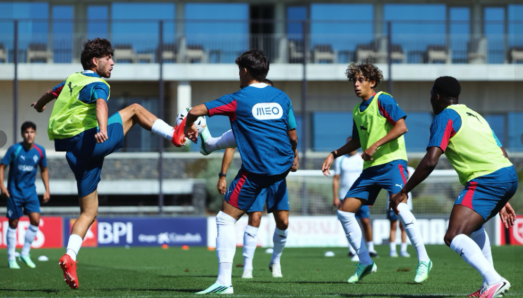 Portugal players in training for their Nations League assignments. PHOTO/https://www.facebook.com/PORTUGAL/photos