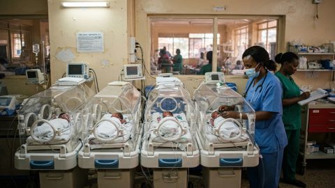 Why quintuplet deliveries often require a team of specialists