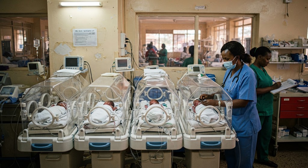 Why quintuplet deliveries often require a team of specialists