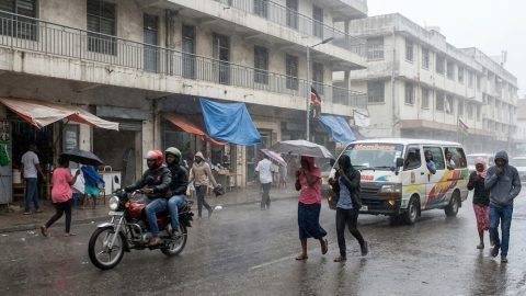 7-day weather forecast warns of rainfall in Nairobi, Mombasa, Kisumu and other areas