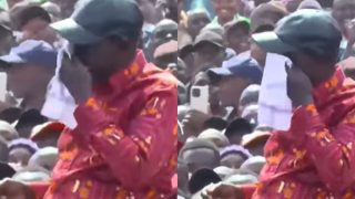 Ruto breaks down in tears after young Bomet girl shares her struggles