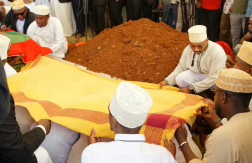 No casket, compartmented grave: Inside Islamic burial practices witnessed at Suluhu husband’s burial