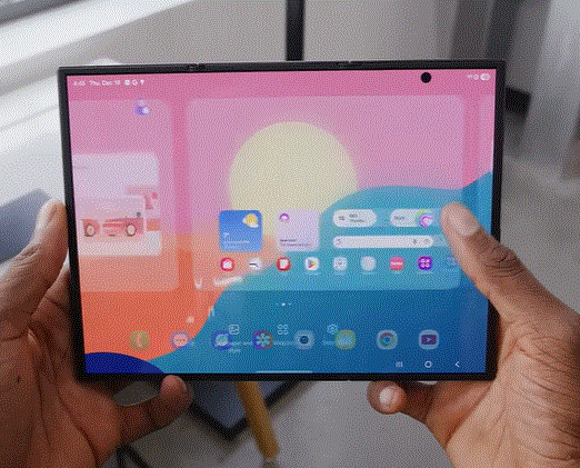 Samsung Galaxy Z Tri Fold. PHOTO/Screengrab by K24 Digital