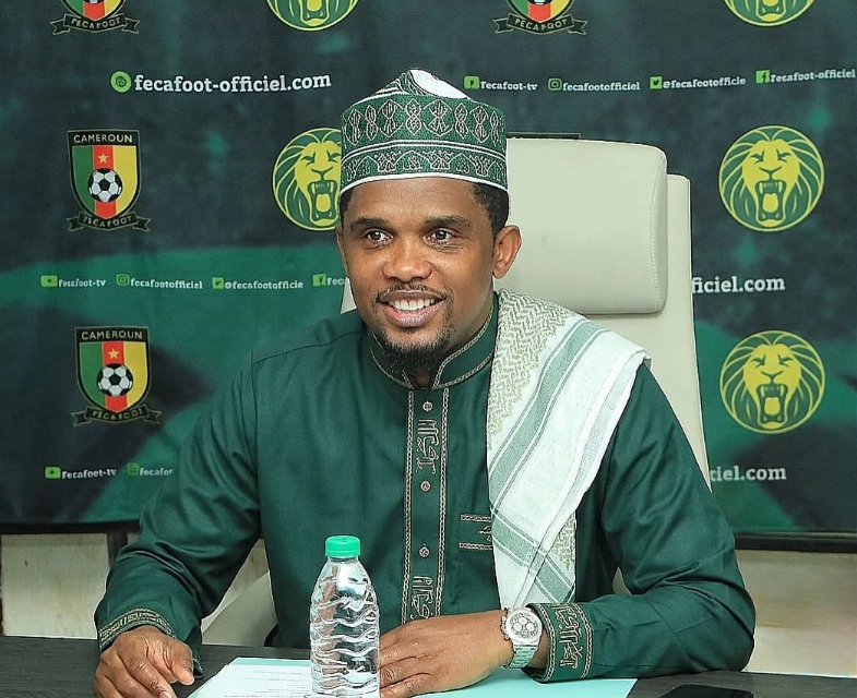 Eto’o urges CAF leaders to back embattled FIFA boss Infantino