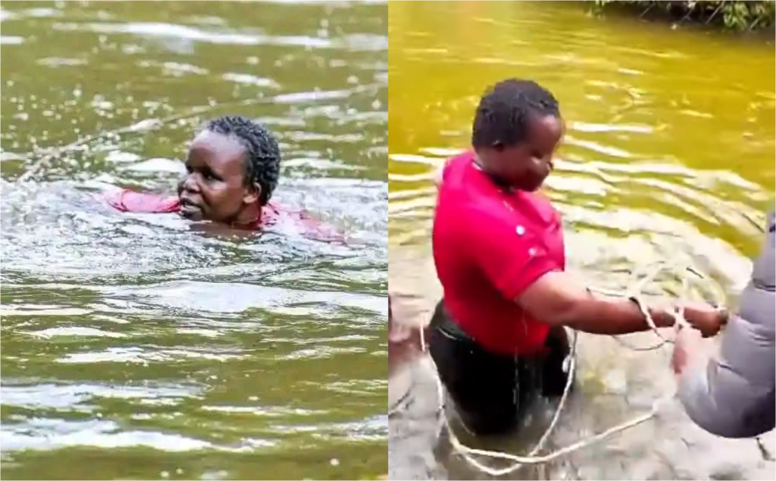 Sharon Cheptoo: Kericho Women Rep aspirant makes daring dive to retrieve body