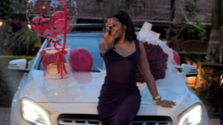 Felicity Shiru celebrates 27th birthday with new Mercedes-Benz GLA
