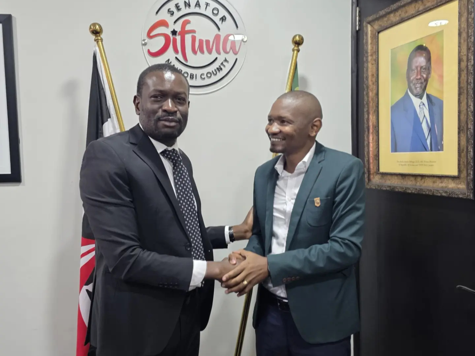 DJ Soxxy endorses Edwin Sifuna for president