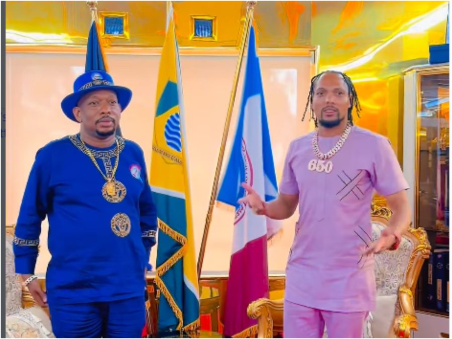 KRG The Don with Mike Sonko.. PHOTO/@krgthedon/Instagram