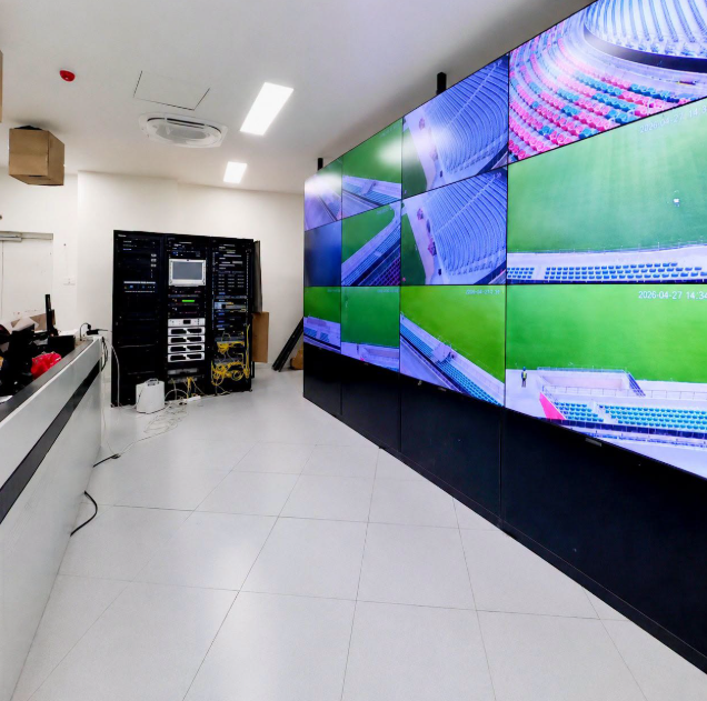 Talanta Stadium Security Control Centre/CCTV Control Room. PHOTO/https://www.facebook.com/profile.php?id=61556873132819