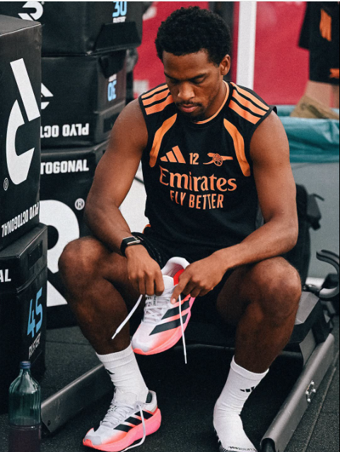 Arsenal and Netherlands defender Jurien Timber. PHOTO/https://www.facebook.com/Arsenal/photos