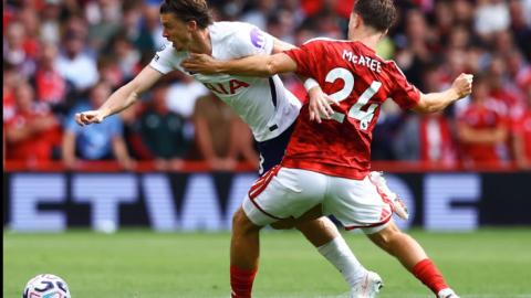 Spurs make unwanted history despite picking first point against Nottingham Forest