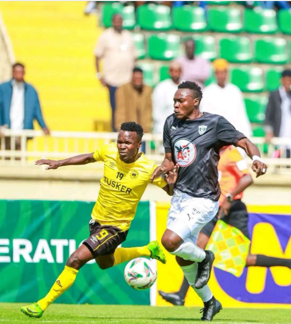 A CAGF Confederation Cup action between Tusker and Al-Ahli Medani at Nyayo National Stadium on Saturday, September 12, 2026. PHOTO/https://www.facebook.com/FootballKenyaFederation/photos