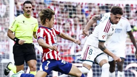 Atletico Madrid pile pressure on Mourinho as 10-man Real Madrid fall in feisty derby