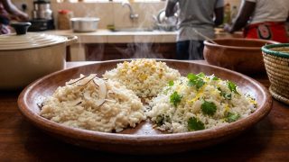 3 quick ways to give plain white rice extra flavour