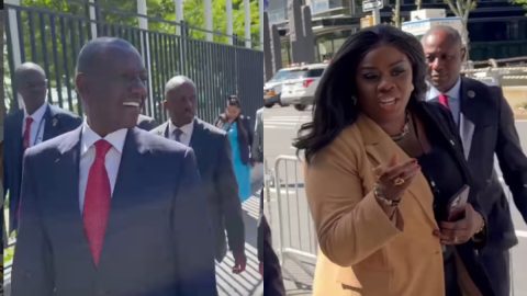 Ruto elated after Nigerian woman praises his work in New York street encounter