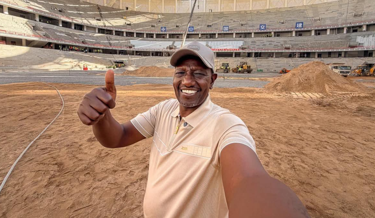 AFCON 2027: Ruto reveals when Talanta Stadium will be formally renamed Raila Odinga