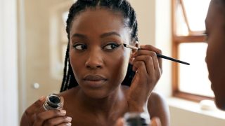 How to do a clean, sharp cat-eye with gel eyeliner