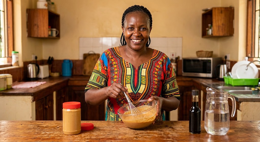 How to make a 3-ingredient peanut sauce for dipping