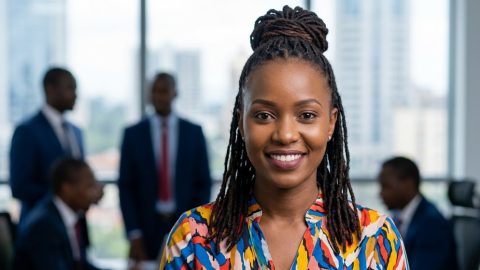 How to do a quick half-up half-down hairstyle for work