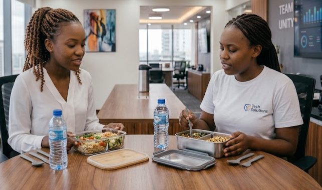 How office culture influences what people eat during the day