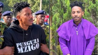Eric Omondi breaks silence after arrest in Nairobi CBD during signature drive