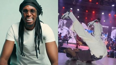 Charisma falls on stage while performing, shares funny moment