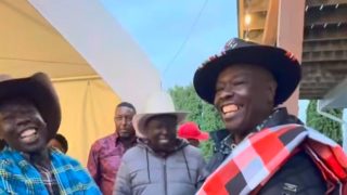 Gachagua lookalike’s dream comes true as he finally meets former DP in the US