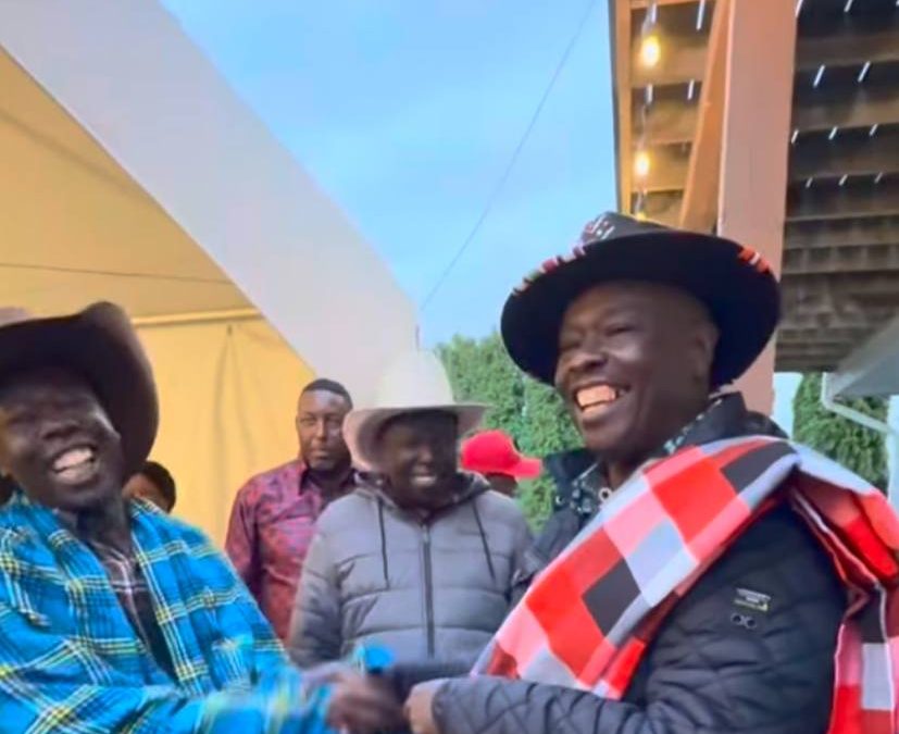 Gachagua lookalike’s dream comes true as he finally meets former DP in the US