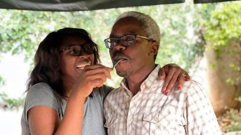 Lukoye Atwoli and his late wife. PHOTO/https://www.facebook.com/lukoye.atwoli