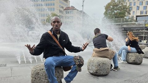 Geoffrey Mosiria returns from Germany with a message for Nairobians who break city rules