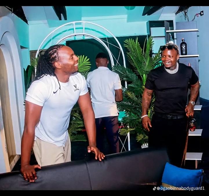 Vicker Munez: Oga Obinna’s bodyguard elated as Harmonize visits years after working for him