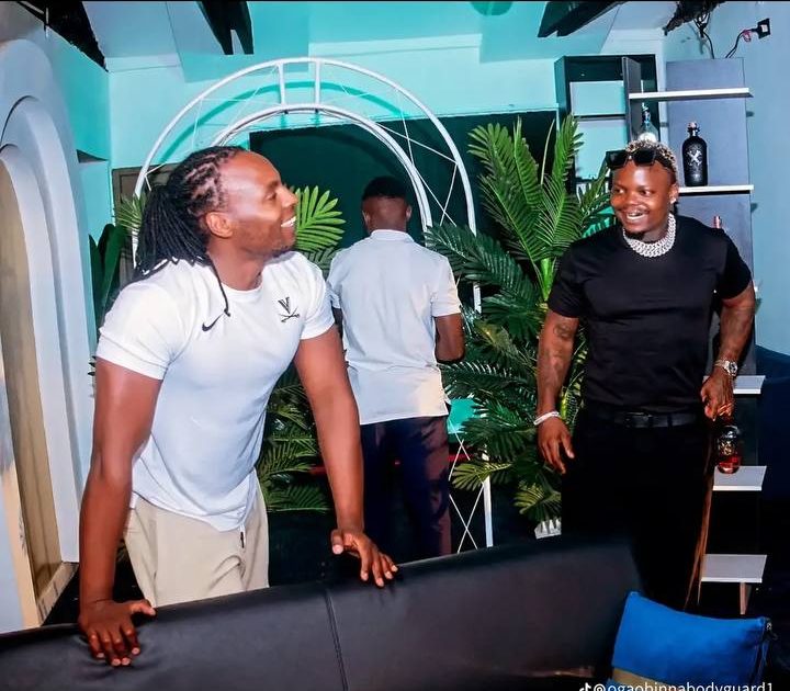 Vicker Munez: Oga Obinna’s bodyguard elated as Harmonize visits years after working for him