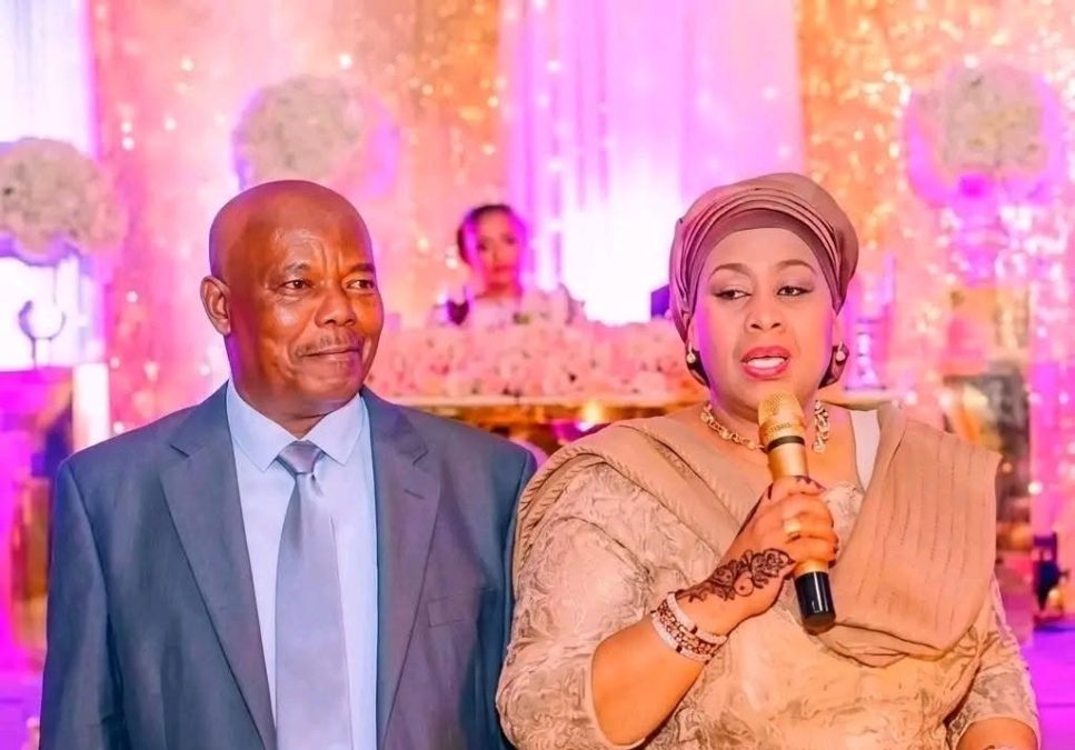 Samia Suluhu with her late husband during a past event. PHOTO/https://www.facebook.com/ikulu.mawasiliano/